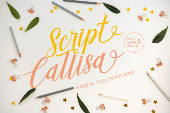 Callisa Script: Adding a Romantic Touch to Your Designs