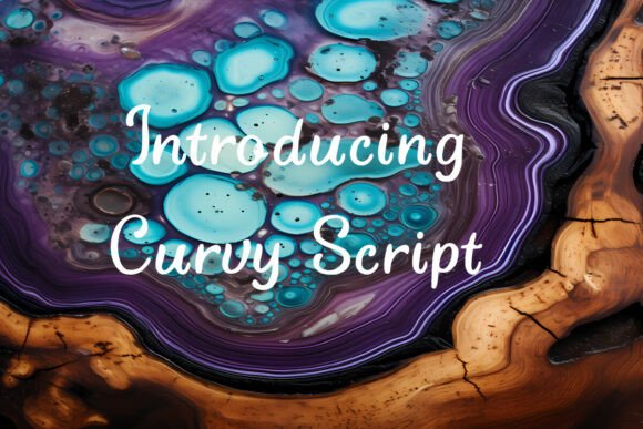 Curvy Script: A Fluid Typeface for Modern Design