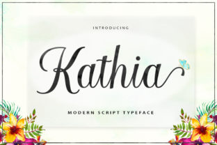 Discover Kathia Script: Your New Favorite Creative Font