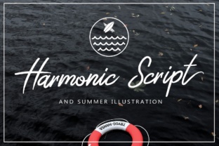 Harmonic Script: A Modern Bold Script for Striking Designs