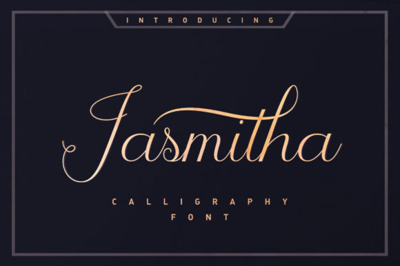 Jasmitha Script: A Modern Handwritten Font for Branding