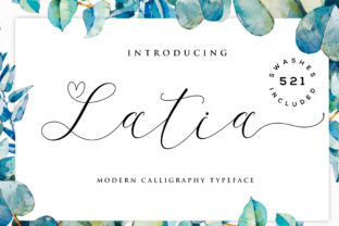Latia Script: A Personal Touch for Modern Designs