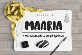 Maaria Script: A Fresh Take on Handwritten Style