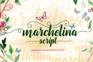Marchelina Script: A Font with Organic Elegance