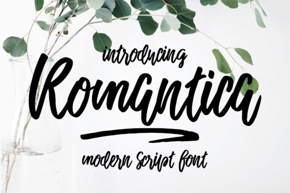 Romantica Script: An Elegant Touch for Modern Design Projects