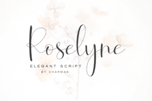 Roselyne Script: Where Modern Sophistication Meets Handwritten Charm