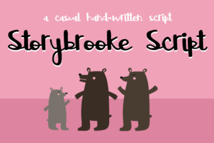 Storybrooke Script: A Playful Sister Font for Creative Charm