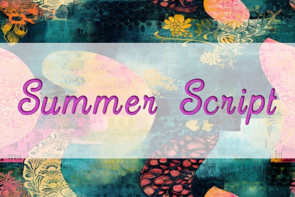 Summer Script: A Font for Modern, Expressive Design