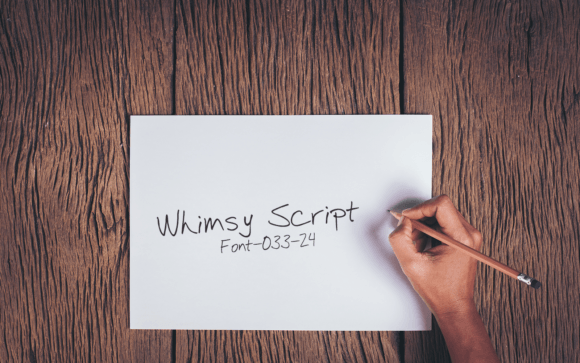 Whimsy Script: Capturing Raw Creativity in Your Designs